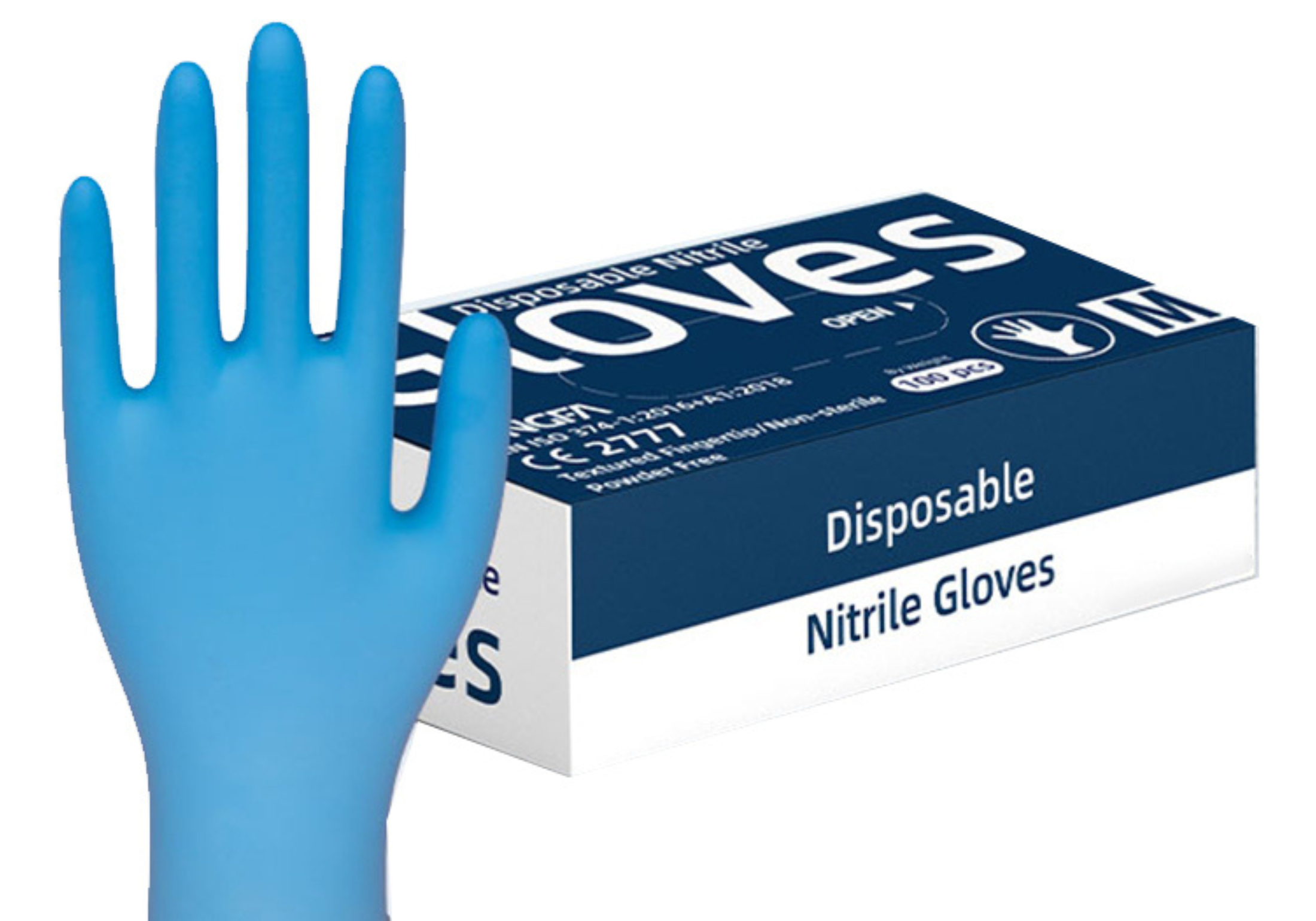 Dental Disposable Examination Gloves Power Free